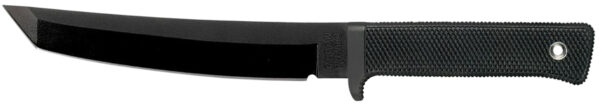 Cold Steel CS49LRT Recon  7" Fixed Tanto Plain Black Tuff-Ex Finish SK-5 Steel Blade/Black Kray-Ex Handle Includes Sheath — view 1