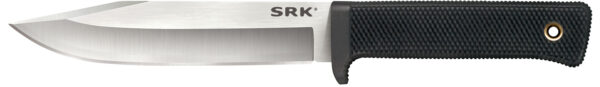 Cold Steel CS-35AN San Mai SRK 6" Fixed Plain Satin VG-10 San Mai Blade/Black Checkered w/Finger Guard Kray-Ex Handle — view 1