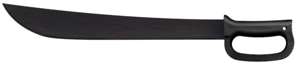 Cold Steel CS97AD18S Latin D-Guard Black Matte Baked-On Anti Rust 65Mn Carbon Steel Blade, Black Polypropylene Handle, 23.63" Long Includes Sheath — view 1