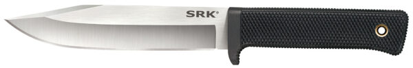 Cold Steel CS38CKE SRK  6" Fixed Clip Point Plain 3-V Steel Blade, 4.75" Black Textured Kray-Ex Handle — view 1