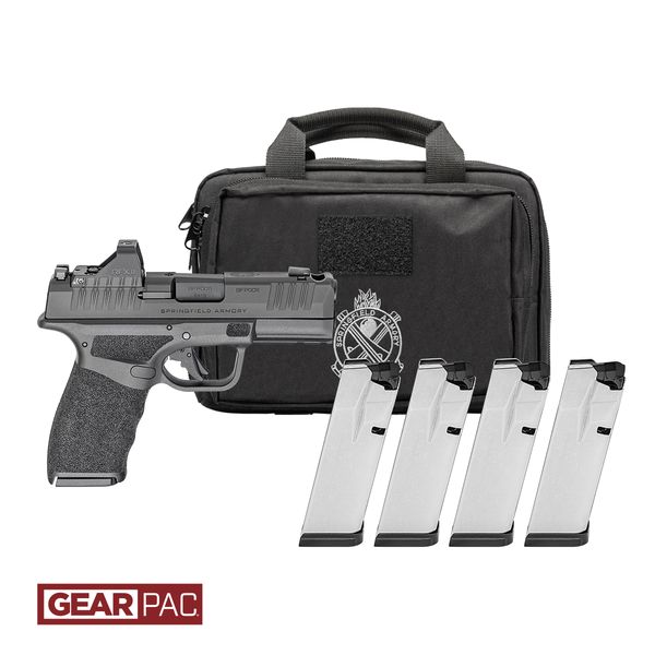 SPRINGFIELD HELLCAT PRO COMP - 9MM 3.8" 10RD CA 4 MGS GEARPAC — view 1
