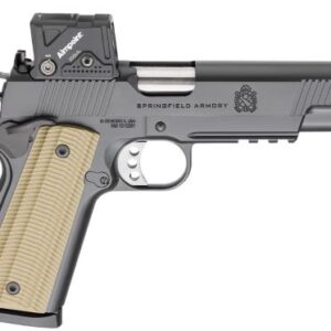 SPRINGFIELD 1911 OPERATOR AOS - 45ACP 5" 8RD BLACK W/COA OPTIC
