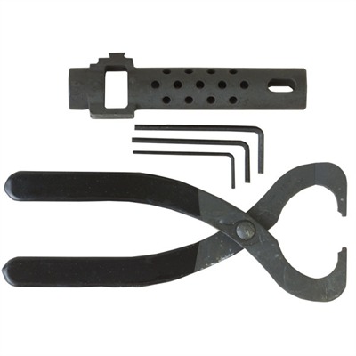 MUZZLE BRAKE AND STABILIZER 30 CALIBER .595-32 SS BLACK — view 1