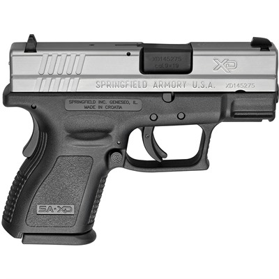 XD SUB-COMPACT 9MM LUGER 3â BBL (2)10RD MAGS TWO-TONE — view 1