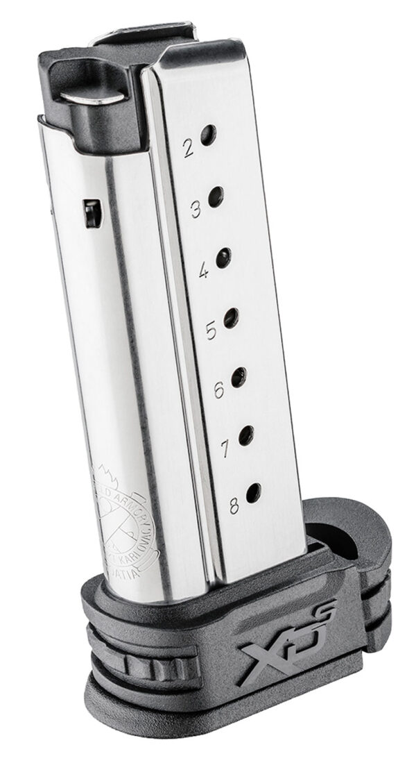 Springfield Armory XDS0908 XD-S  8rd 9mm Luger SS/Black Stainless Steel — view 1