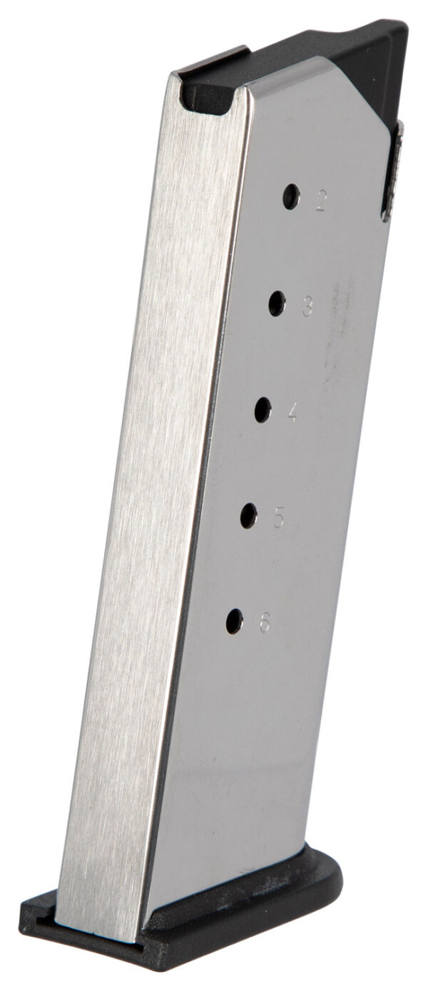 Springfield Armory XDE5006 XD-E  6rd Flush Fit 45 ACP Stainless Steel — view 1