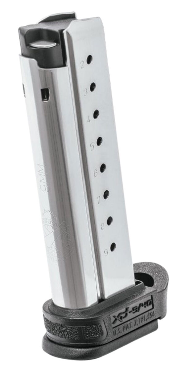 Springfield Armory XDE09091 XD-E  9rd Detachable w/Extended Sleeve 9mm Luger Stainless Steel — view 1