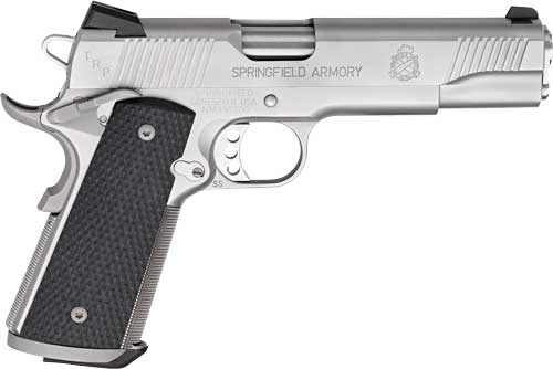 SPRINGFIELD 1911 TRP 45ACP 5" - 7RD SS/G10 RANGE BAG CA COMP — view 1
