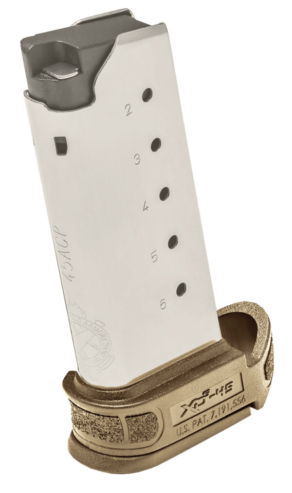Springfield Armory XDSG5006FDE XD-S Mod2 6rd Extended 45 ACP Stainless Steel — view 1