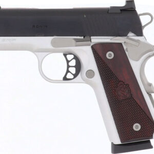 SPRINGFIELD 1911 RONIN 9MM 3" - 9RD SS/BLUED WOOD GRIPS — view 2