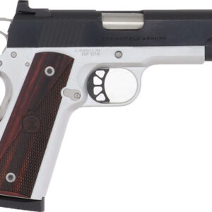 SPRINGFIELD 1911 RONIN 9MM 4" - 10RD SS/BLUED WOOD GRIPS — view 2