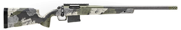Springfield Armory BAW92265CMCFG 2020 WayPoint  6.5 Creedmoor 5+1 22" CF Evergreen Camo Hybrid Profile w/M-LOK Stock Mil-Spec Green Cerakote Right Hand — view 1