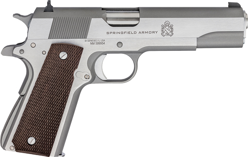 SPRINGFIELD 1911 DEFENDER MIL - SPEC 45ACP 5" 7RD STAINLESS — view 1