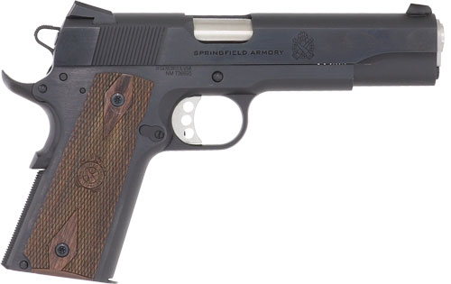 SPRINGFIELD 1911 GARRISON 5" - 45ACP 7RD BLUED/LAMINATE GRIPS — view 1