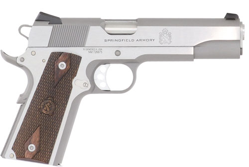 SPRINGFIELD 1911 GARRISON 5" - 45ACP 7RD SS/LAMINATE GRIPS — view 1
