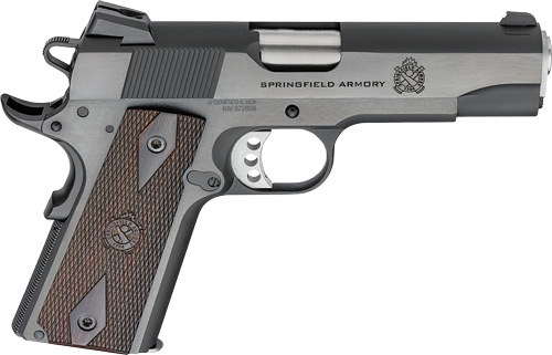 SPRINGFIELD 1911 GARRISON 4.25 - 45ACP 7RD BLUED/LAMINATE GRIPS — view 1