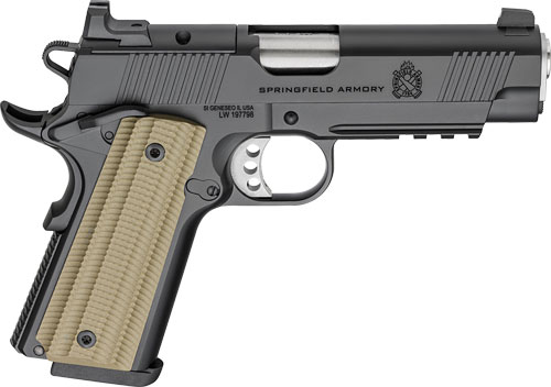 SPRINGFIELD 1911 OPERATOR AOS - 9MM 4.25" 9RD TRIUTIUM BLACK — view 1
