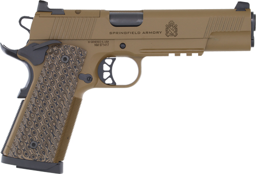 SPRINGFIELD 1911 TRP 45ACP AOS - 5" 8RD COYOTE BROWN — view 1