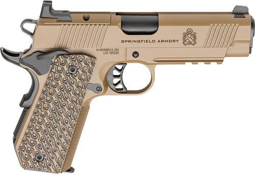 SPRINGFIELD 1911 TRP 9MM AOS - 4.25" 9RD COYOTE BROWN — view 1