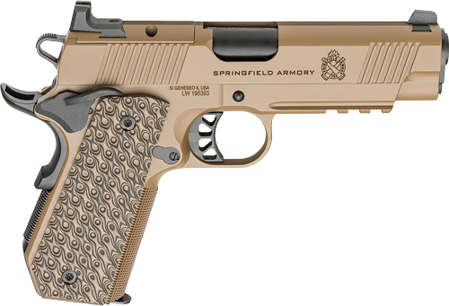 SPRINGFIELD 1911 TRP 45ACP AOS - 4.25" 7RD COYOTE BROWN — view 1