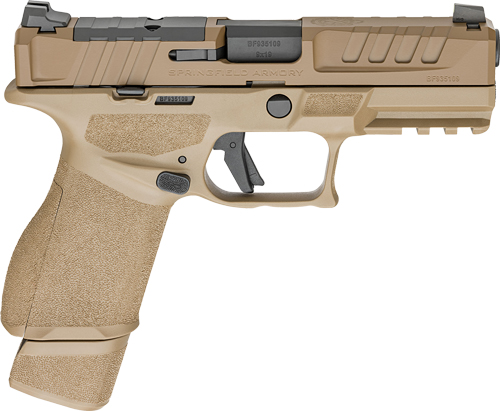 SPRINGFIELD ECHELON 9MM 4" - COMPACT 15/18RD FDE W/U-NOTCH — view 1