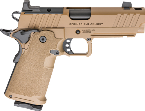 SPRINGFIELD 1911 DS PRODIGY - COMP 9MM 4.25" COY BRN 17/20RD — view 1