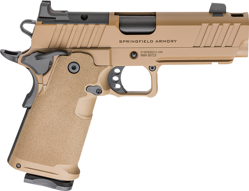 SPRINGFIELD 1911 DS PRODIGY - COMP 9MM 4.25" COY BRN 10RD — view 1