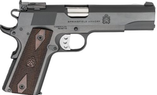 SPRINGFIELD 1911 GARRISON - TARGET 9MM 5" BLUED WALNUT — view 1
