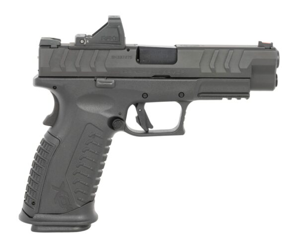 Springfield Armory XDME94510BHCOSPPAC XD-M Elite OSP Gear Pac Full Size 10mm Auto, 16+1 4.50" Black Melonite Match Grade Barrel & Optic Ready/Serrated Steel Slide, Black Polymer Frame w/Picatinny Rail — view 1