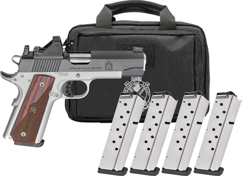 SPRINGFIELD 1911 RONIN 9MM - 4.25" 9RD 4 MAGS GEAR PAC — view 1
