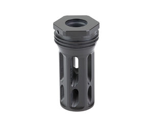 HUX FLASH HIDER QD 762 M14X1 LH BLK — view 2