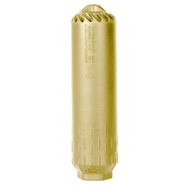 HUXWRX FLOW 762 TI SUPPRESSOR FDE FULL AUTO RATED 5.56/6.5MM/7.62 — view 1