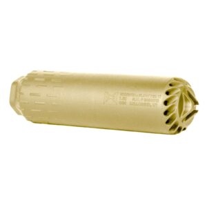 HUXWRX FLOW 762 TI SUPPRESSOR FDE FULL AUTO RATED 5.56/6.5MM/7.62 — view 2