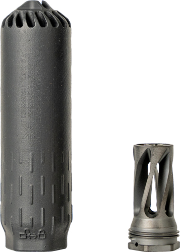 HUXWRX FLOW 6K KIT - SUPPRESSOR W/ FLASH HIDER BLK — view 1