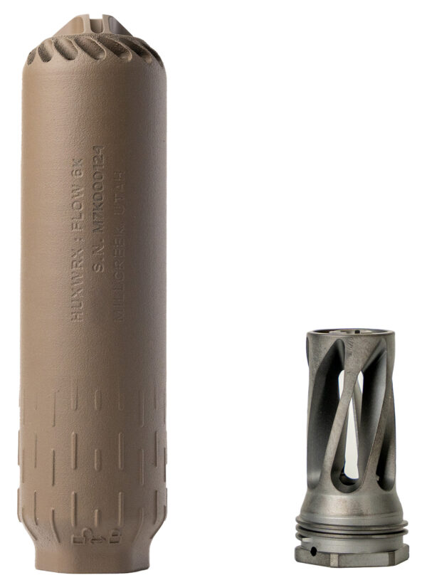 HUXWRX SUPPRESSOR FLOW 6K FDE 5/8X24 — view 1