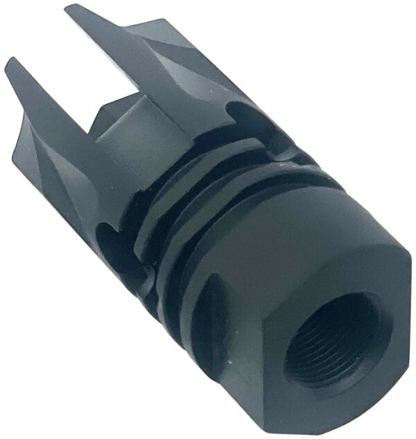 LBE Unlimited ARFH-REV REV Flash Hider 5.56mm (223 Cal) Black 1/2"-28 tpi Threads, Crush Washer — view 1