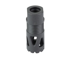 LBE FLASH HIDER TRI-PORTS 1/2X28 BLK — view 2