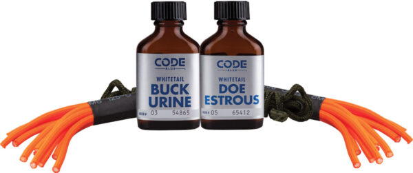 Code Blue OA1074 Double Drag Combo  Deer Attractant Doe In Estrus/Buck Urine 1 oz Bottles — view 1