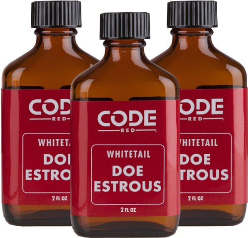 CODE RED DEER LURE DOE - ESTRUS TRIPLE PACK 2FL OZ/EA — view 1