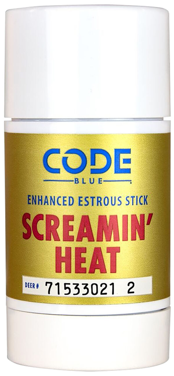 Code Blue OA1418 Screamin' Heat Stick Doe Urine Scent Wax 2.60 oz Scent Stick — view 1