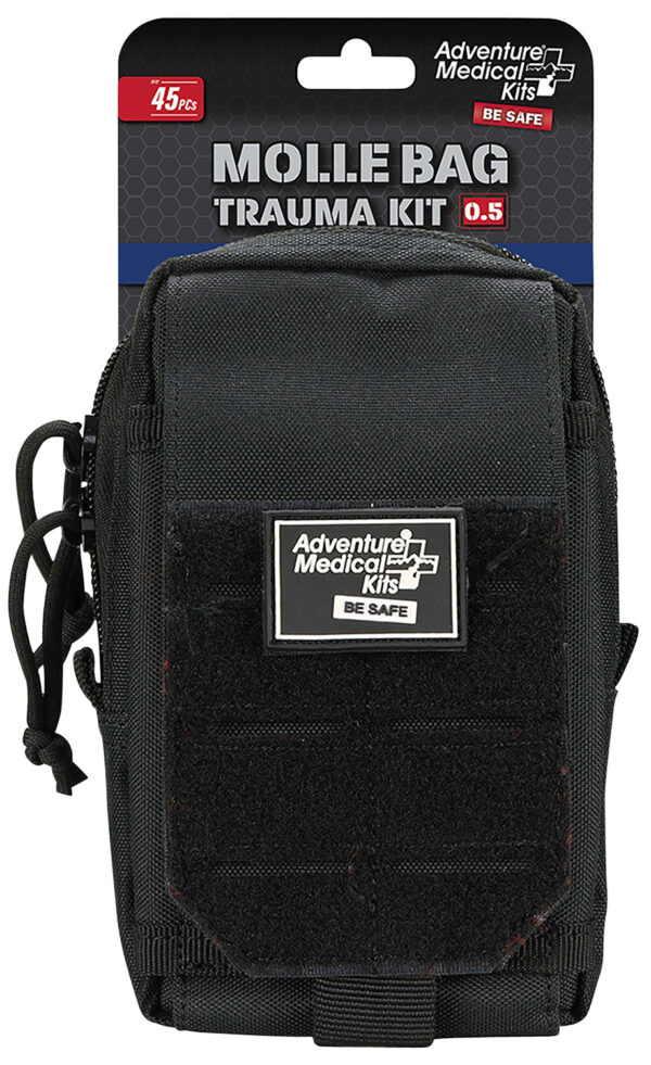 Adventure Medical Kits 20640301 MOLLE Bag Trauma Kit 0.5 Stop Bleeding Black — view 1