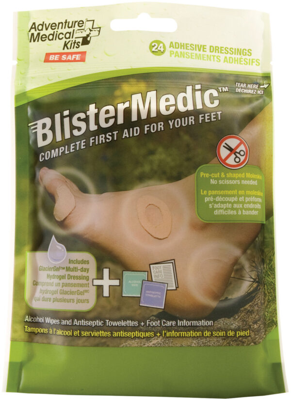Adventure Medical Kits 01550667 Blister Medic Kit Blister Prevention Brown 24 Precut Shapes — view 1