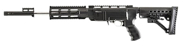 Archangel AA556RNB AR-15 Style Conversion Stock Black Synthetic 6 Position Collapsible for Ruger 10/22 (No Bayonet) — view 1