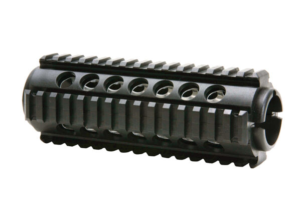 ProMag PM242 Quad Rail Handguard 2-Piece Polymer w/Aluminum Heat Shield Insert Black AR-15 Carbine — view 1