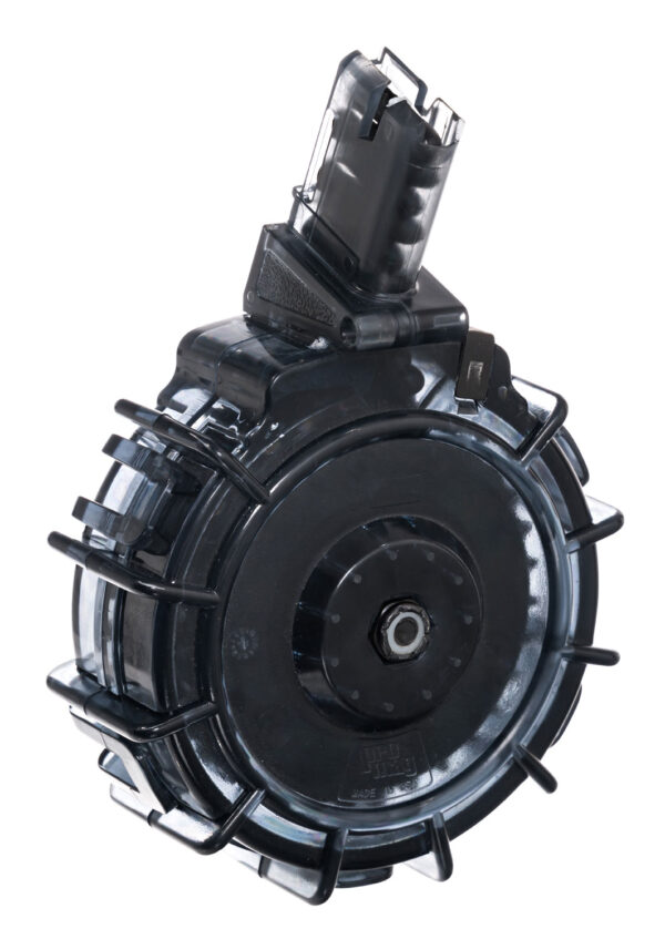 ProMag MARA2 Standard  30rd Drum 22 LR Fits Marlin 795 Smoke Polycarbonate — view 1