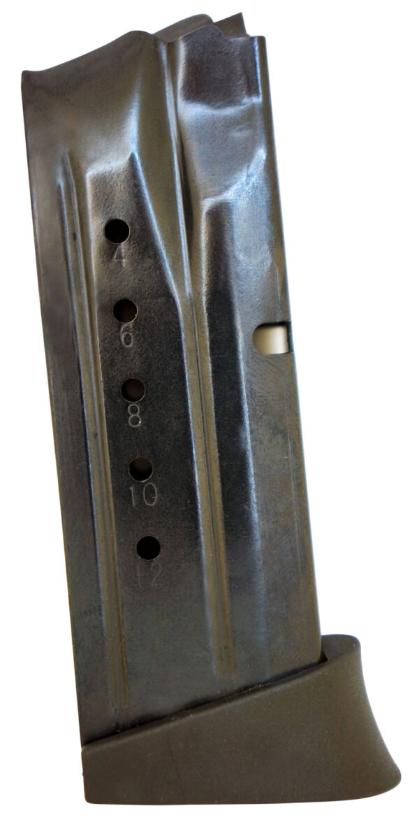 ProMag SMIA15 Standard  12rd 9mm Luger Fits S&W M&P Compact Blued Steel — view 1
