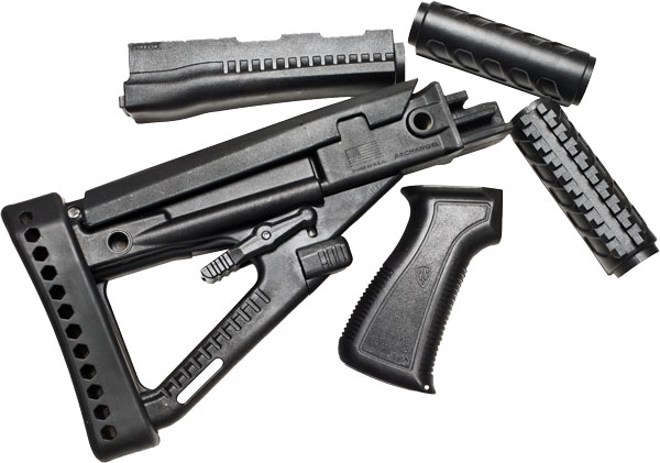 PRO MAG ARCHANGEL AK-47/AKM - STOCK SET BLACK POLYMER — view 1