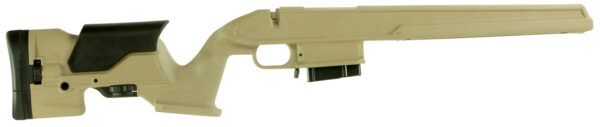 Archangel AA1500DT Precision Stock  Desert Tan Synthetic Fixed with Adjustable Cheek Riser for Weatherby Vanguard; Howa 1500 — view 1