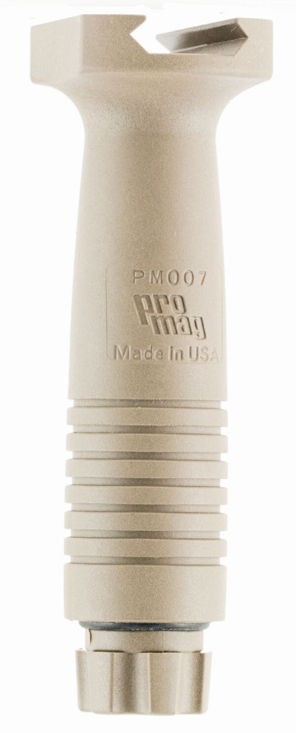 ProMag PM007FDE Vertical Foregrip Swiss Pattern AR-15, M16 Flat Dark Earth Polymer — view 1
