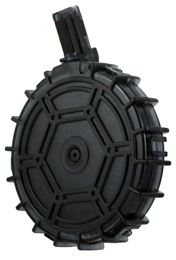 ProMag REMA4 Standard  70rd Drum 22 LR Fits Remington 597 Smoke Polycarbonate — view 1